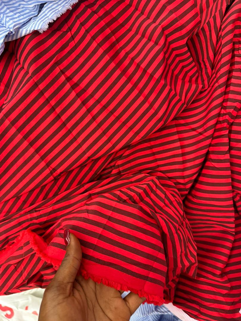 Striped materials