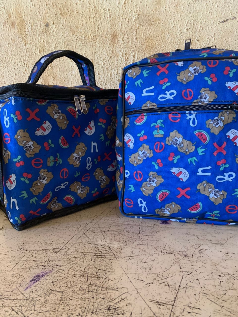 School Bag and Lunch box